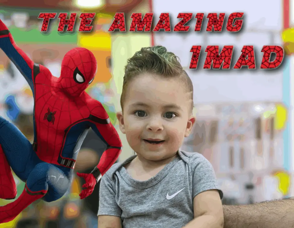 Spider Man likes my smooth cut.